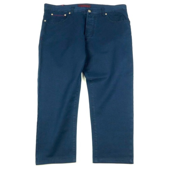 Isaia Selvedge Twill Denim Jeans Size 36 - Picture 2 of 5